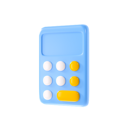 Financial Calculation  3D Icon