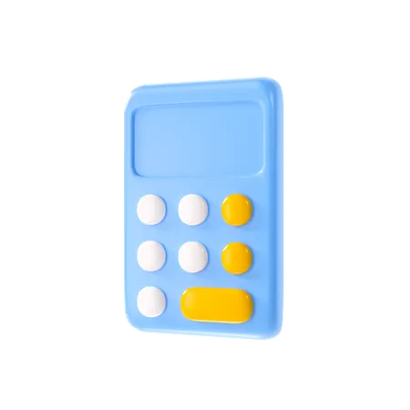 Financial Calculation  3D Icon