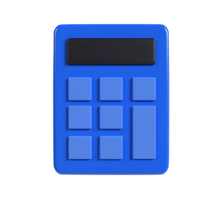 Calculator 3 D Illustration Rendering 3D Icon