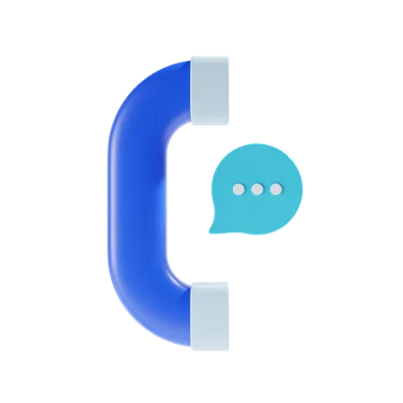 Financial Call  3D Icon