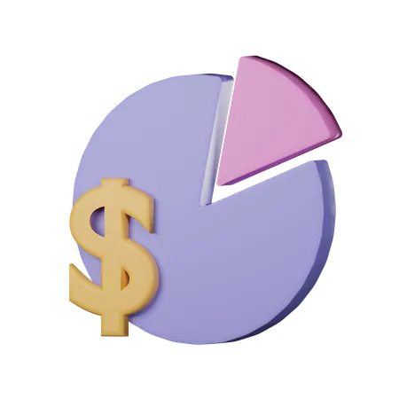 Financial Chart  3D Icon