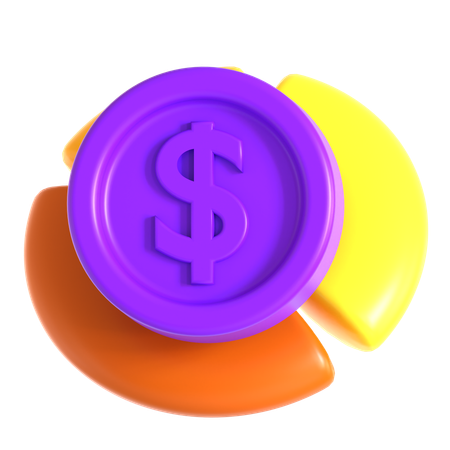 Financial Chart  3D Icon