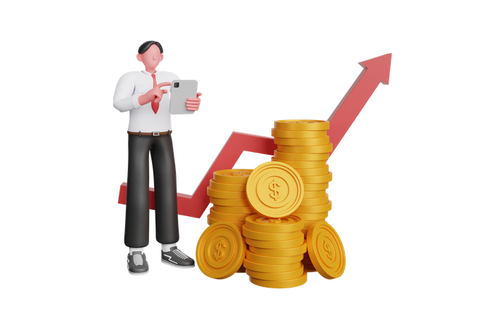 Financial Consulting  3D Icon