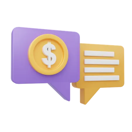 Financial consulting  3D Icon
