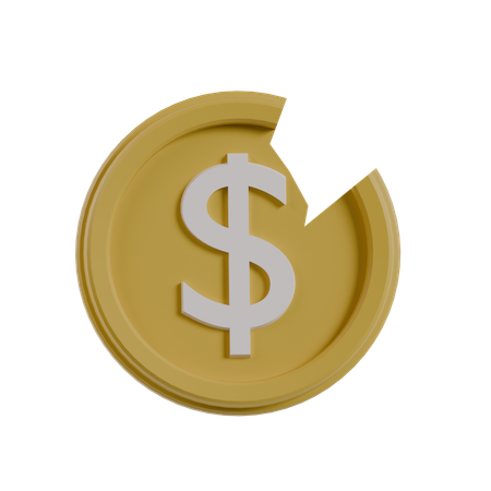 금융 위기  3D Icon