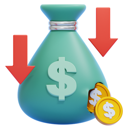 Financial Crisis  3D Icon