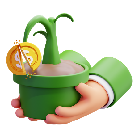 Financial Crisis  3D Icon