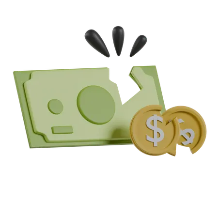 Financial Crisis  3D Icon