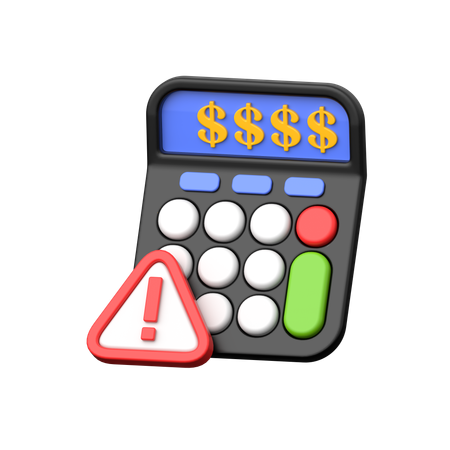 Financial Crisis  3D Icon