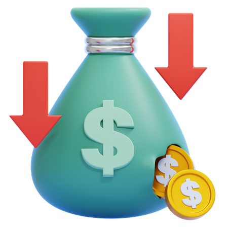 Financial Crisis  3D Icon
