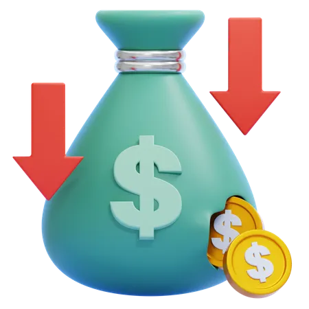 Financial Crisis  3D Icon