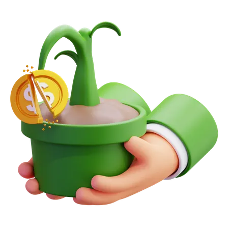 Financial Crisis  3D Icon