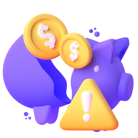 Financial Crisis  3D Icon