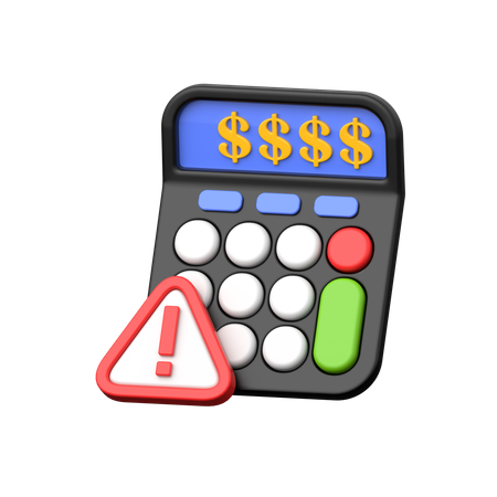 Financial Crisis  3D Icon