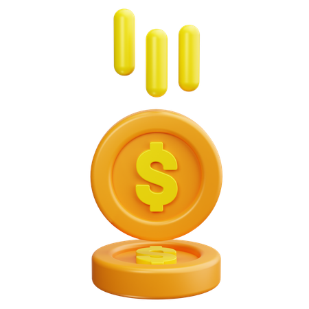 Financial Currency  3D Icon