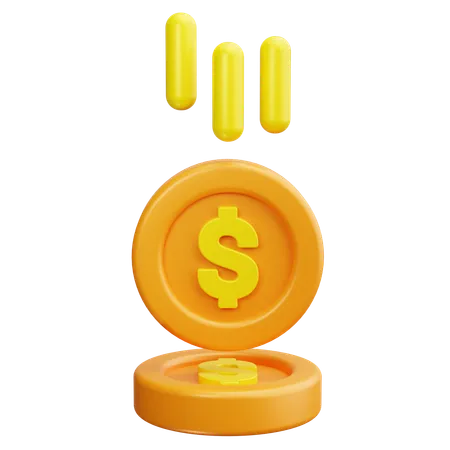 Financial Currency  3D Icon