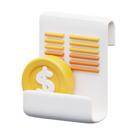 Financial Data  3D Icon