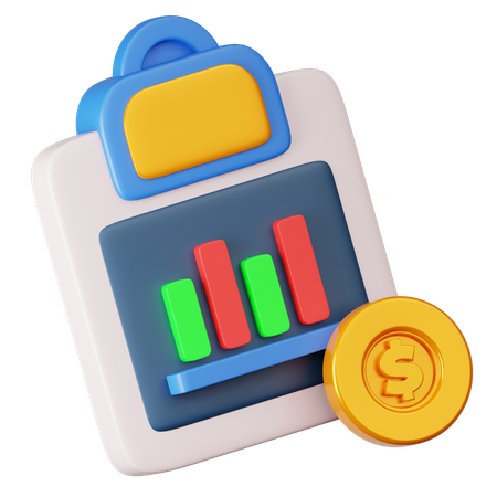 財務データベース  3D Icon