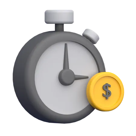 Financial deadline  3D Icon