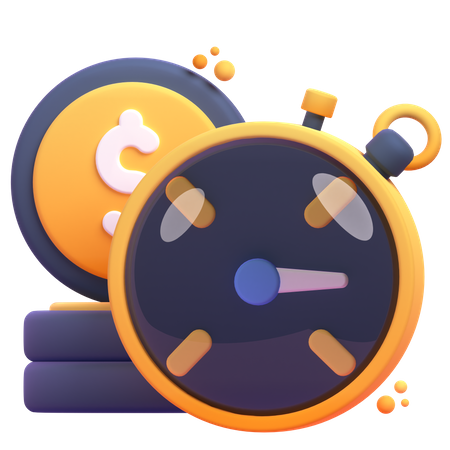 Financial Deadline  3D Icon