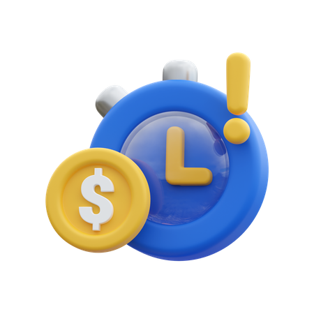 Financial Deadline  3D Icon