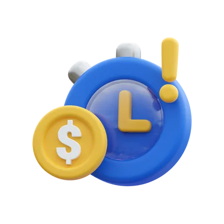 Financial Deadline  3D Icon