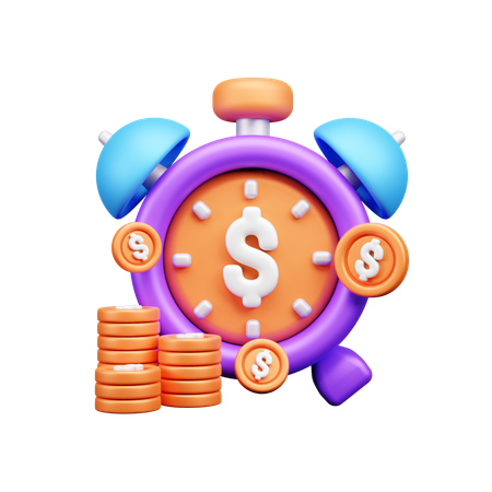 Financial deadline  3D Icon