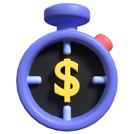 Financial Deadline 3D Icon