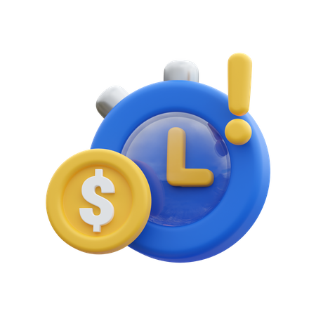 Financial Deadline 3D Icon