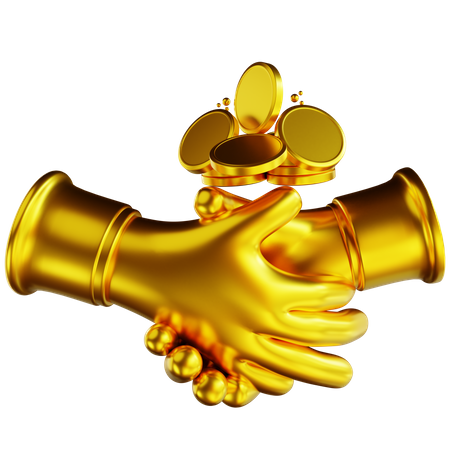 Financial Deal  3D Icon
