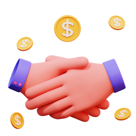 Financial Deal 3D Icon