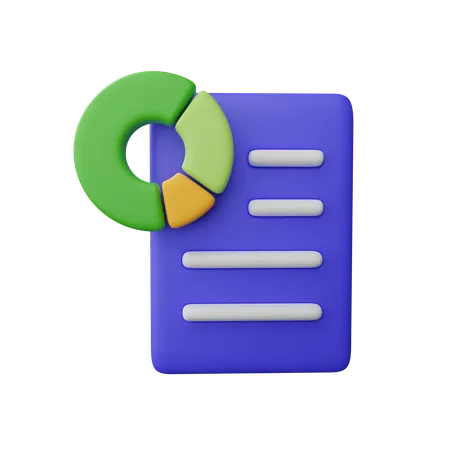 Financial Document Download This Item Now 3D Icon