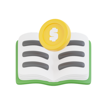 金融教育  3D Icon