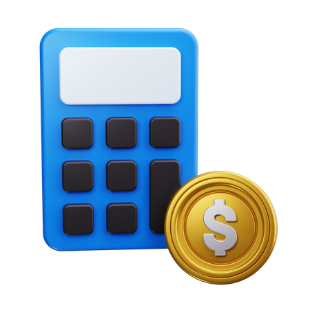 Financial Estimate  3D Icon