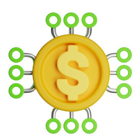 Financial Expansion  3D Icon