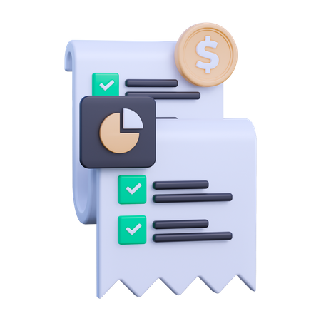 Financial Expenses  3D Icon