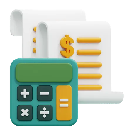 Financial Expenses  3D Icon