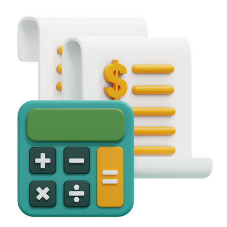 Financial Expenses  3D Icon