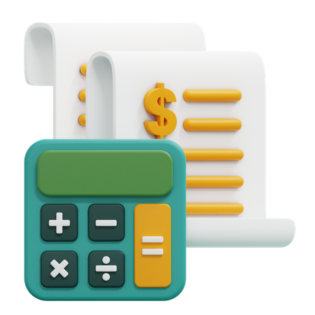 Financial Expenses  3D Icon