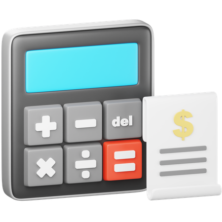 Financial Expenses  3D Icon