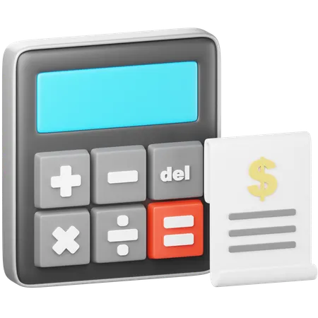 Financial Expenses  3D Icon