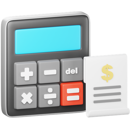 Financial Expenses  3D Icon