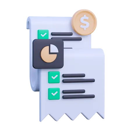 Financial Expenses  3D Icon