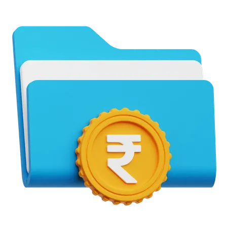 Financial Folder  3D Icon