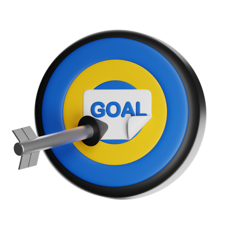 Financial Goal  3D Icon