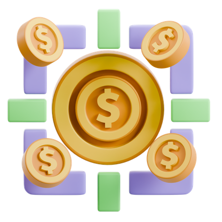 Financial Goal  3D Icon