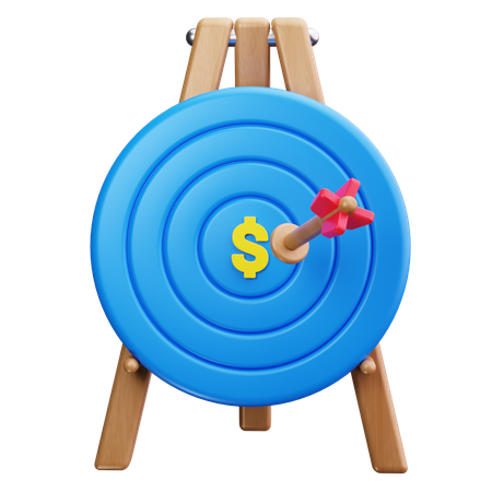 Financial Goal  3D Icon