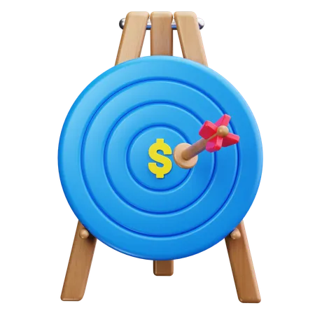 Financial Goal  3D Icon