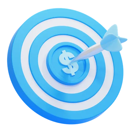 Financial Goal  3D Icon