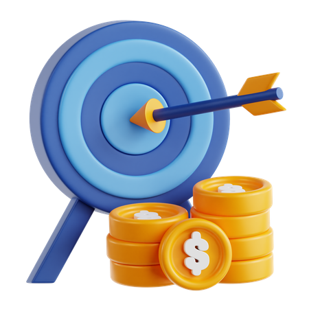 Financial Goal  3D Icon